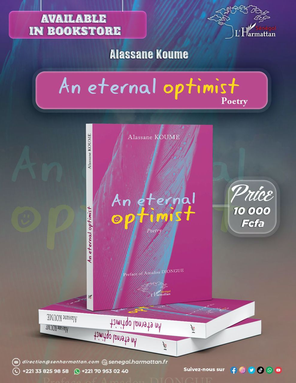 Couverture du livre An Eternal Optimist (English version)